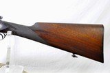 MANUFACTURE LIEGEOISE D'ARMAS - HAMMER SHOTGUN WITH STEEL BARRELS AND PIGEON STYLE RIB WITH GOLD LETTERING - 6 of 11