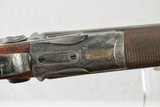 WILLIAM GREENER 12 GAUGE HAMMER DOUBLE MADE IN THE EARLY 1850'S - WELL ENGRAVED WITH HIGHLY FIGURED WOOD - SALE PENDING - 7 of 22