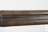 WILLIAM GREENER 12 GAUGE HAMMER DOUBLE MADE IN THE EARLY 1850'S - WELL ENGRAVED WITH HIGHLY FIGURED WOOD - SALE PENDING - 10 of 22