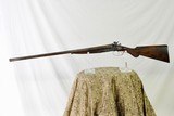WILLIAM GREENER 12 GAUGE HAMMER DOUBLE MADE IN THE EARLY 1850'S - WELL ENGRAVED WITH HIGHLY FIGURED WOOD - SALE PENDING - 6 of 22