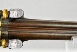 HENRY NOCK 24 GAUGE FLINTLOCK DOUBLE - REMARKABLE CONDITION - MADE IN 1790 TIME PERIOD - 13 of 14