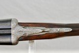 DEFOURNY 12 GAUGE SIDELOCK EJECTOR - LARGE SCROLL ENGRAVED - BUILT IN 1945 - 8 of 20