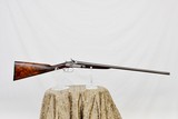 PURDEY 20 GAUGE BAR IN WOOD HAMMER GUN - OAK AND LEATHER ORIGINAL CASE - MADE IN 1876 - TIME CAPSULE - SALE PENDING - 4 of 23