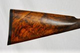 PURDEY 20 GAUGE BAR IN WOOD HAMMER GUN - OAK AND LEATHER ORIGINAL CASE - MADE IN 1876 - TIME CAPSULE - SALE PENDING - 6 of 23