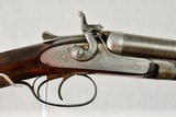 PURDEY 20 GAUGE BAR IN WOOD HAMMER GUN - OAK AND LEATHER ORIGINAL CASE - MADE IN 1876 - TIME CAPSULE - SALE PENDING - 3 of 23
