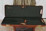 BERETTA PRESENTATION CASE FOR OU SHOTGUN - LEATHER OVER HIGH IMPACT PLASTIC - 1 of 4