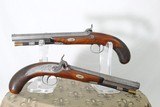 HW MORTIMER ENGLISH DUELING PISTOLS - CASED COMPLETE - CIRCA 1814-1822 - 5 of 16