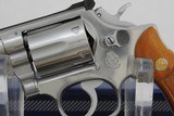 SMITH & WESSON MODEL 66-1 COMBAT MASTERPIECE IN STAINLESS AS NEW WITH BOX AND PAPERS. - SALE PENDING - 10 of 13