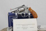 SMITH & WESSON MODEL 66-1 COMBAT MASTERPIECE IN STAINLESS AS NEW WITH BOX AND PAPERS. - SALE PENDING - 1 of 13