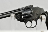 IVER JOHNSON FACTORY ENGRAVED THIRD MODEL HAMMERLESS - TARGET REVOLVER - TWO DIGIT SERIAL NUMBER - 2 of 12