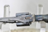 IVER JOHNSON FACTORY ENGRAVED THIRD MODEL HAMMERLESS - TARGET REVOLVER - TWO DIGIT SERIAL NUMBER - 9 of 12