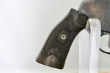 IVER JOHNSON FACTORY ENGRAVED THIRD MODEL HAMMERLESS - TARGET REVOLVER - TWO DIGIT SERIAL NUMBER - 7 of 12