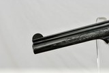 IVER JOHNSON FACTORY ENGRAVED THIRD MODEL HAMMERLESS - TARGET REVOLVER - TWO DIGIT SERIAL NUMBER - 4 of 12