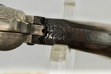 HAND ENGRAVED UBERTI 1860 ARMY - GOLD INLAY - MADE IN 1964 - 13 of 14