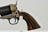 HAND ENGRAVED UBERTI 1860 ARMY - GOLD INLAY - MADE IN 1964 - 3 of 14