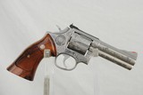 SMITH & WESSON ENGRAVED MODEL 686 IN 357 MAGNUM - 50TH ANNIVERSARY STATE OF FLORIDA HIGHWAY PATROL - 1 of 12