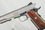 RUGER MODEL SR1911 STAINLESS IN 45 ACP - 6 of 9
