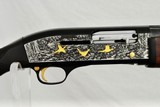 ENGRAVED FRANCHI SEMI AUTO - 12 GAUGE - RELIEF ENGRAVED WITH GOLD BIRDS - 1 of 11