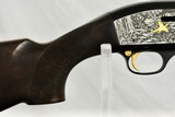 ENGRAVED FRANCHI SEMI AUTO - 12 GAUGE - RELIEF ENGRAVED WITH GOLD BIRDS - 7 of 11