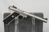 RUGER MKII - GOVERNMENT TARGET - STAINLESS STEEL WITH BOX AND PAPERWORK - 6 of 6