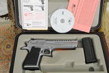 IWI DESERT EAGLE MARK XIX IN 50 AE - MATTE CHROME FINISH IN ORIGINAL CASE - 2 of 9