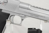 IWI DESERT EAGLE MARK XIX IN 50 AE - MATTE CHROME FINISH IN ORIGINAL CASE - 5 of 9