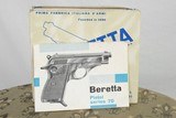 BERETTA EARLY MODEL 70 IN 32 ACP - IN ORIGINAL BOX - 4 of 9