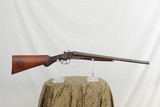 VINTAGE WILLIAM MOORE COACH GUN - 12 GAUGE WITH 20