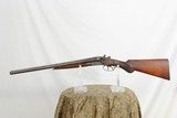 VINTAGE WILLIAM MOORE COACH GUN - 12 GAUGE WITH 20