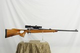 HARRY LAWSON MODEL 650 IN 375 H&H - GRIFFIN & HOWE SCOPE MOUNT - LEOPOLD VARI X III SCOPE - 1 of 14