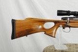 HARRY LAWSON MODEL 650 IN 375 H&H - GRIFFIN & HOWE SCOPE MOUNT - LEOPOLD VARI X III SCOPE - 11 of 14