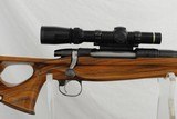 HARRY LAWSON MODEL 650 IN 375 H&H - GRIFFIN & HOWE SCOPE MOUNT - LEOPOLD VARI X III SCOPE - 1 of 14
