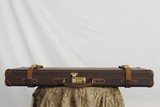 LEATHER DOUBLE RIFLE CASE - UNUSED CONDITION - 3 of 4