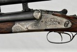 JP SAUER SIDELOCK DRILLING MADE IN 1925 - GAME SCENE ENGRAVING - 16/16/8X58 SAUER - 2 of 25