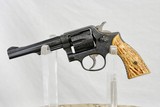 ENGRAVED VINTAGE SMITH & WESSON WITH STAG GRIPS - 9 of 9