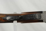 JOSEPH HAMBRUSCH - HAND DETACHABLE SIDELOCK DOUBLE RIFLE - ENGRAVED WITH GOLD ANIMALS - 22 of 25