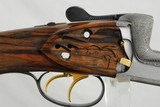 JOSEPH HAMBRUSCH - HAND DETACHABLE SIDELOCK DOUBLE RIFLE - ENGRAVED WITH GOLD ANIMALS - 12 of 25