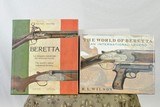 SET OF BOOKS ON BERETTA FIREARMS - BOTH SIGNED BY AUTHOR