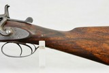 W&C SCOTT ANTIQUE BREECHLOADER - 10 GAUGE - MADE IN 1868 - ORIGINAL FINISHES - ANTIQUE - 20 of 24