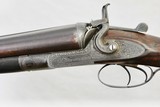 W&C SCOTT ANTIQUE BREECHLOADER - 10 GAUGE - MADE IN 1868 - ORIGINAL FINISHES - ANTIQUE