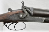 W&C SCOTT ANTIQUE BREECHLOADER - 10 GAUGE - MADE IN 1868 - ORIGINAL FINISHES - ANTIQUE - 3 of 24