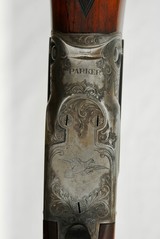 PARKER SC GRADE SINGLE BARREL TRAP - GREAT ENGRAVING AND ORIGINAL CASE COLOR - 1 of 16