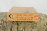 COLT FRONTIER SCOUT 22 LR / 22 MAGNUM - NICKEL PLATED - WITH ORIGINAL BOX - 8 of 9