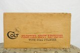 COLT FRONTIER SCOUT 22 LR / 22 MAGNUM - NICKEL PLATED - WITH ORIGINAL BOX - 6 of 9