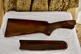 PERAZZI STOCK AND FORARM SET - MINT CONDITION - TYPE 4 12 GAUGE GUNS WITH REMOVABLE TRIGGER.