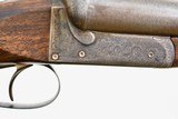 PRISTINE WC SCOTT 12 GAUGE WITH NITRO PROOF DAMASCUS BARRELS - MONTE CARLO STOCK - MADE IN 1897 - ANTIQUE - 7 of 16