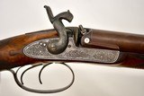 THOMAS BOSS - PERCUSSION MUZZLE LOADER MADE IN 1845 TIME FRAME - CASED WITH ALL NEEDED ACCESSORIES - 22 of 25