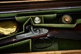 THOMAS BOSS - PERCUSSION MUZZLE LOADER MADE IN 1845 TIME FRAME - CASED WITH ALL NEEDED ACCESSORIES - 2 of 25