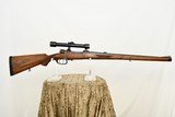 GREIFELT FULL STOCK MAUSER IN 5.6 X 61 VOM HOFE SUPER EXPRESS - RETAILED BY CARL STIEGELE
