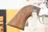 RUGER NEW MODEL SUPER SINGLE SIX IN STAINLESS STEEL - 22 LR AND 22/MAG - OWNED BY ROY CLARK - 5 of 7